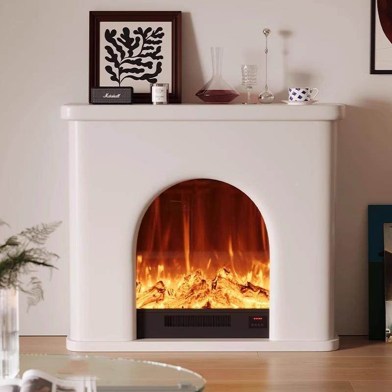 法式壁炉仿真火用家墅客带灯装饰柜子美式45678别电子火焰取暖厅