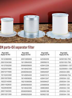 1.5方UP5-11替代英格索兰0空压机配立件油22388452412223880451分