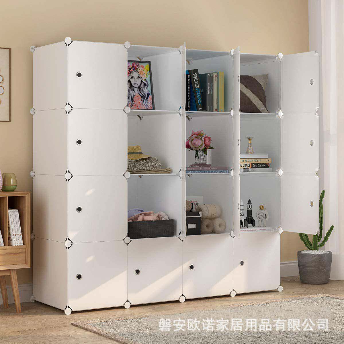 厂组合柜家单人无品牌/便携拼装折衣柜组租装宿舍简易叠出梳妆台
