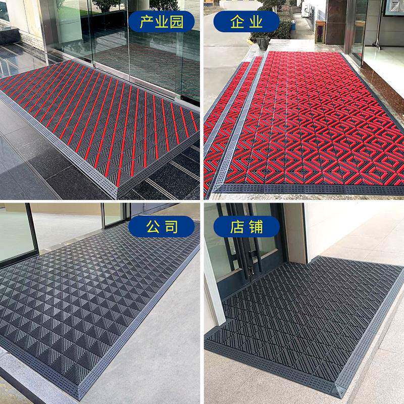 酒店门口下雪天三防滑地垫用进门脚用垫户外合一地毯家TBB入商户