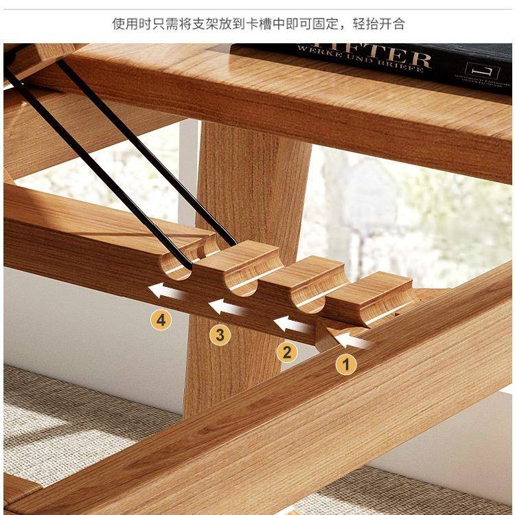 炕实木飘窗桌几家用可折叠几卧室茶桌日式小榻榻米炕桌床MJJ上茶