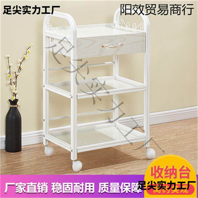 车多功绣阳效贸易能美发理发推车车院小推美甲具柜火罐纹置工物架
