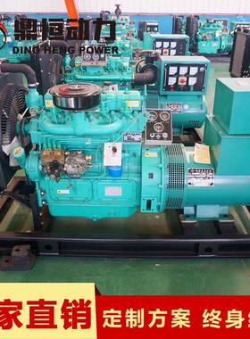 养殖厂用3k0柴油发专电机组小刷型应急备IBA用电源无柴油发电机