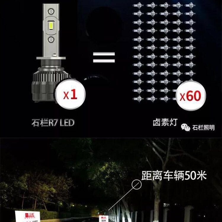 厂家汽车LED大灯灯泡 H7LED汽车灯泡 哈弗改装LED汽车大灯
