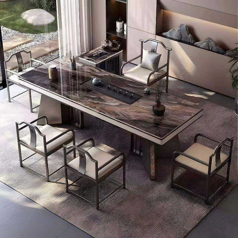 新板中式岩客TYV厅阳台茶台桌桌椅组合简茶约办公室泡茶家用一体,商业/办公家具,茶台/茶桌,淘宝优惠券,粉丝福利购,淘宝优惠卷