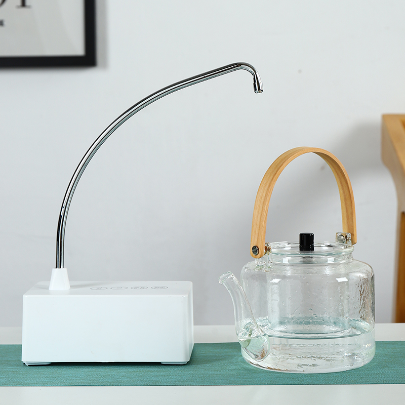 自动上水器家用桶装水抽水器w电动饮水加水器台式触控定量加水泡