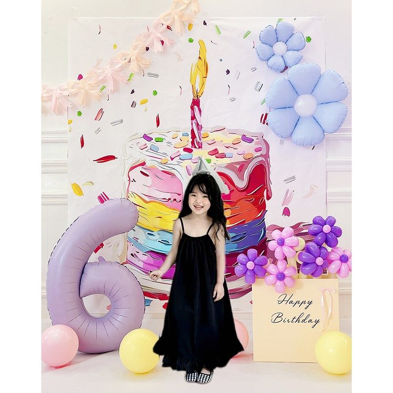 男女孩宝宝生日装饰场景布置背景墙儿童拍照蛋糕挂布氛围道具礼花,节庆用品/礼品,装扮布置套餐,淘宝优惠券,粉丝福利购,淘宝优惠卷