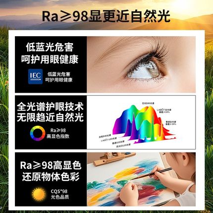 超薄明装led筒灯复古中古风胡桃木纹客厅走廊过道灯免打孔吸顶灯