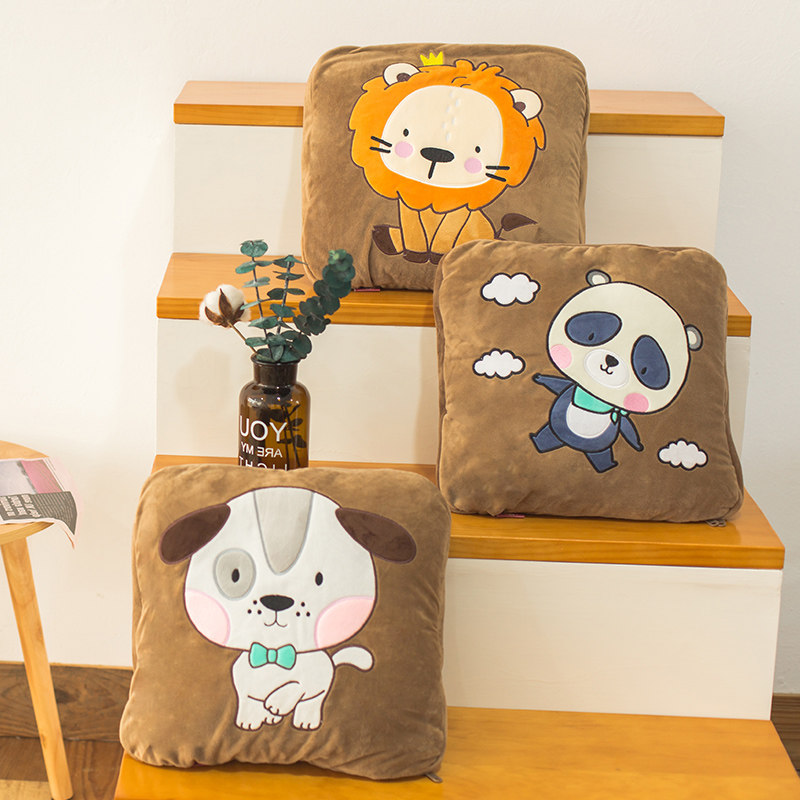 折叠抱枕被子两用大号车载办公室午睡毯可收纳靠枕毛毯子二合一,居家布艺,抱枕被,淘宝优惠券,粉丝福利购,淘宝优惠卷