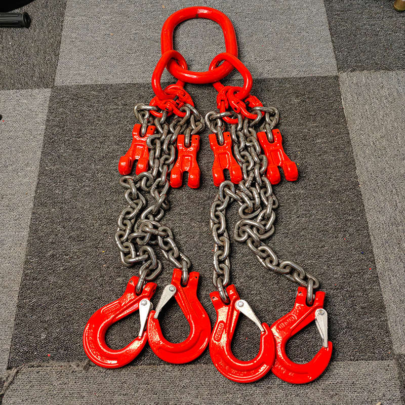 链条调节器起重链条吊索具双链吊钩行车吊链可缩T短链条的吊具挂