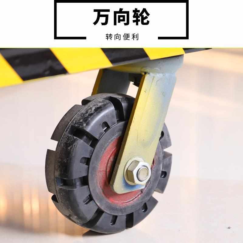 电动手推车折叠式平n板车便携拖车小型四轮搬运载物升降拉车金属