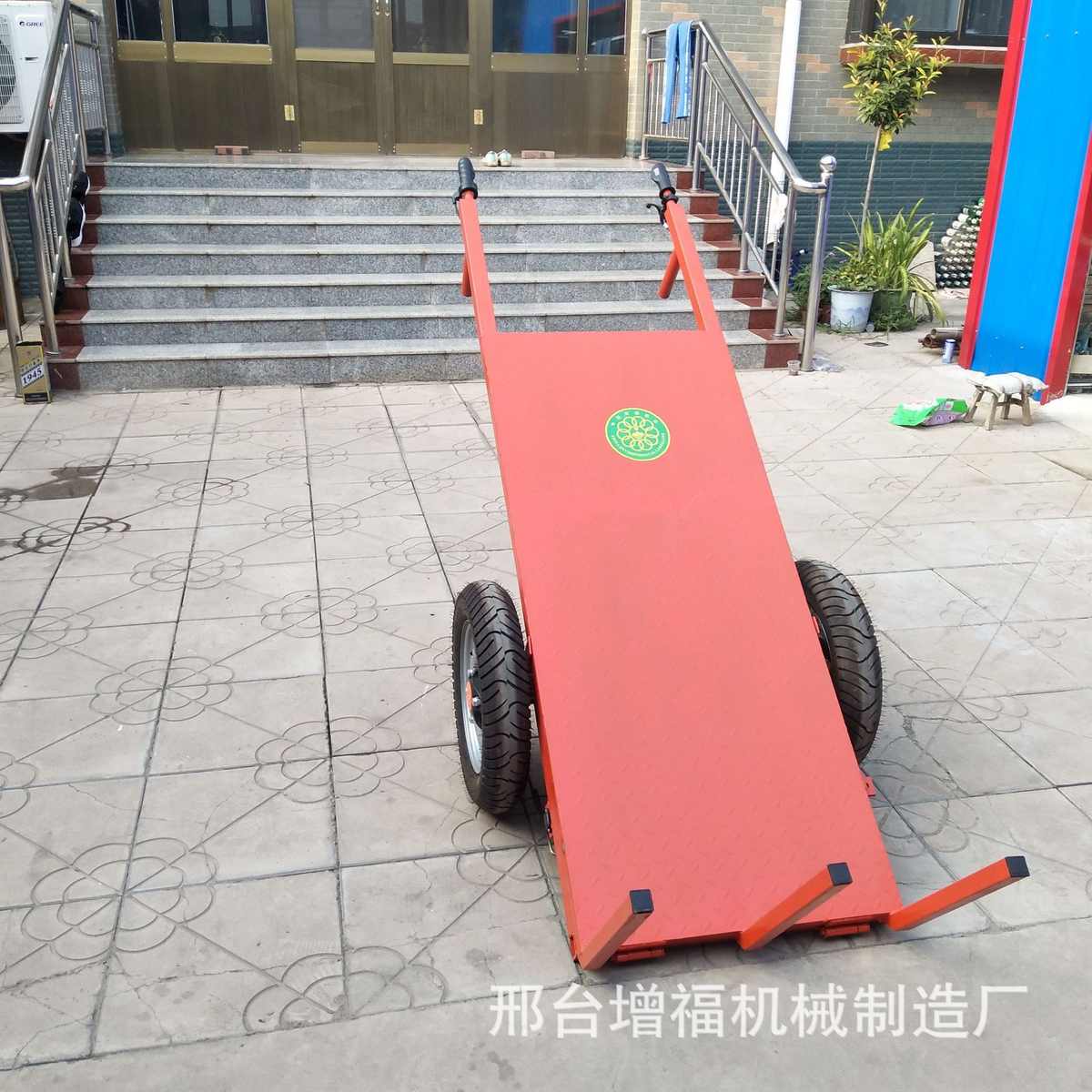 小巧方便建筑工地车间运输手推车A 平板车 搬运车 重型电动平板车