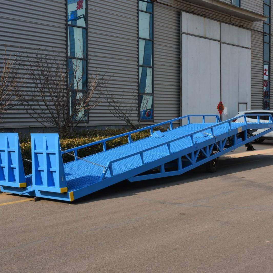 移动登车桥仓储物流园卸货神器大吨位液压8吨10吨12吨移动登车桥