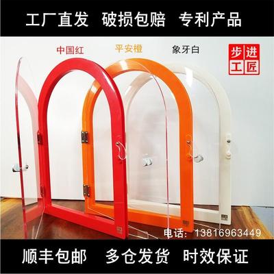 熟食店窗口推拉门售卖交易窗口饭店传菜口亚克力卤菜玻璃门洞窗口