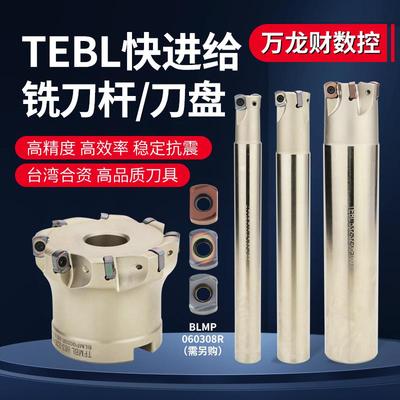 TEBL06快进给双面铣刀杆特固克BLMP0603R刀片数控开粗面铣刀盘