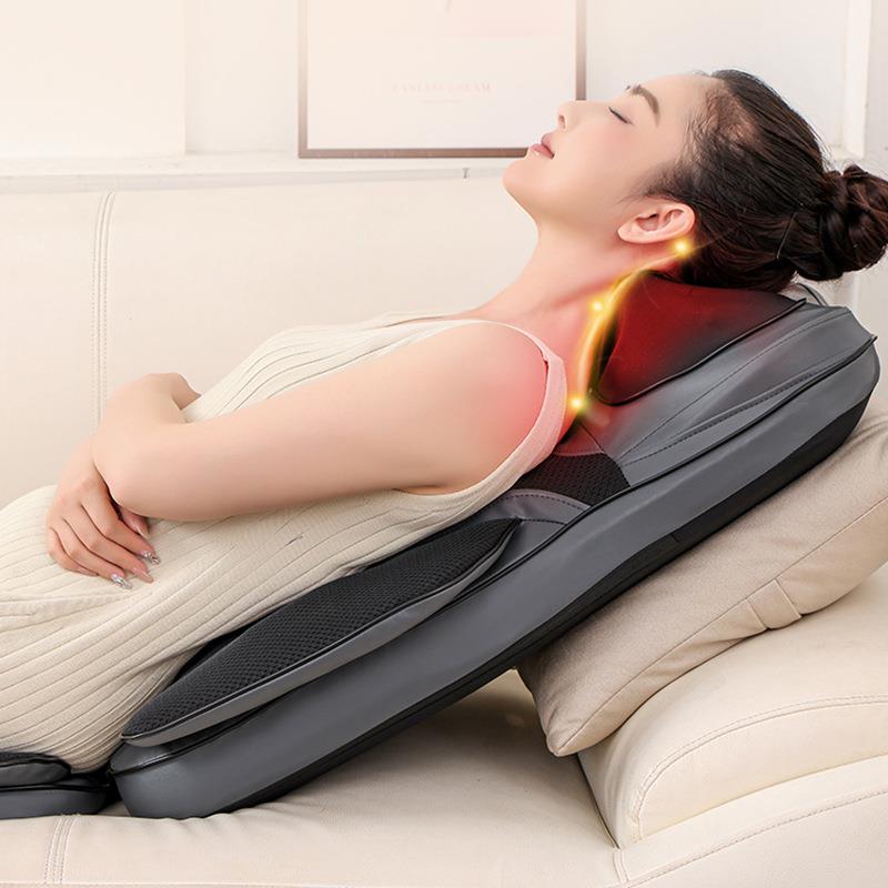 全身按摩椅垫颈肩按摩仪腰部背部臀部沙发靠垫按摩器颈部多功能