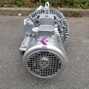 变频双段超高压鼓风机 调速双叶轮旋涡式气泵 HZ调频气环式鼓风机