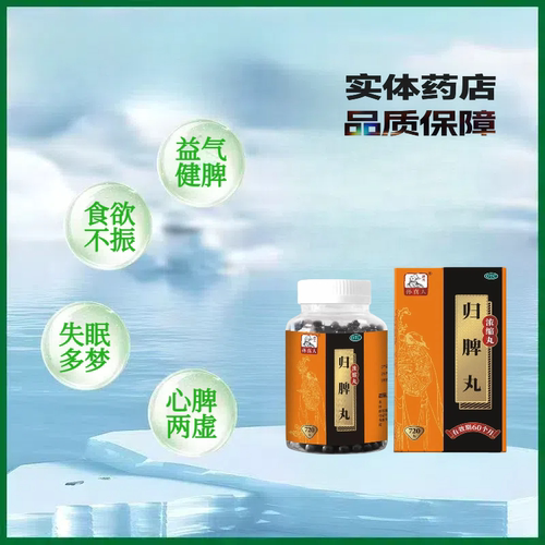 药王孙真人 归脾丸(浓缩丸) 720丸 补气健脾 养血安神头晕心悸