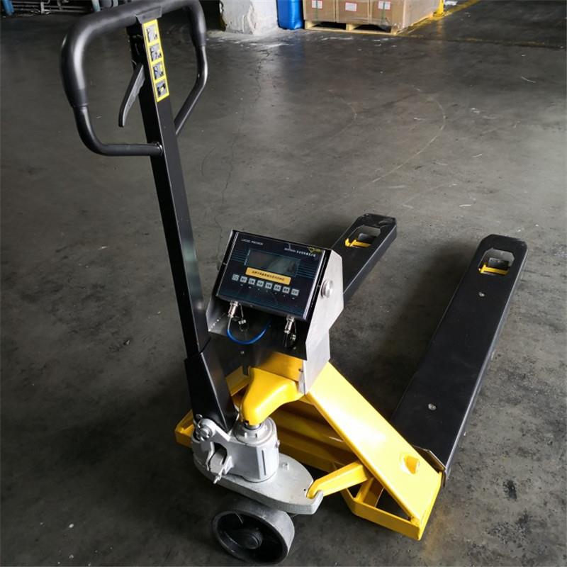 防爆电子叉车秤1吨2吨 本安型防爆叉车电子秤液压升降移动防爆称