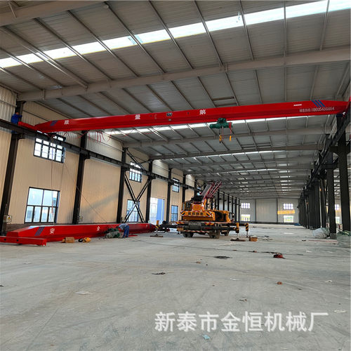 大型厂房使用吊重3吨单梁行吊起重机 各种规格 制作1到32吨天车