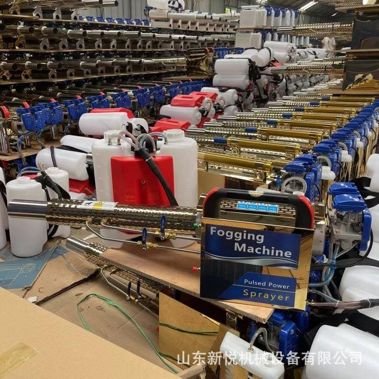 便携式汽油消毒机 高压打药弥雾机 棉花杀虫汽油脉冲式水雾机