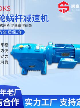 低噪音减速 WPDK机蜗S减轮蜗杆WPDKS速机厂家 微型变速箱减速器