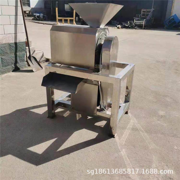 甘不锈钢番茄蓝OEU莓打浆机芒 桃子果油大型浆去核打机 工业打浆