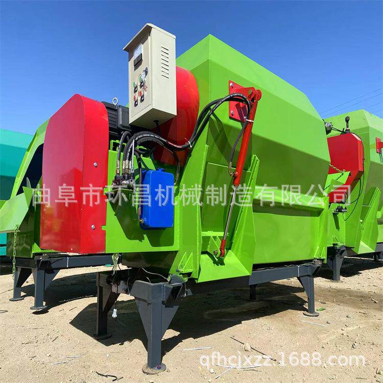 移动式牛场搅拌车 日TMR-0L62粮全料混机 固定t饲mr料搅拌机