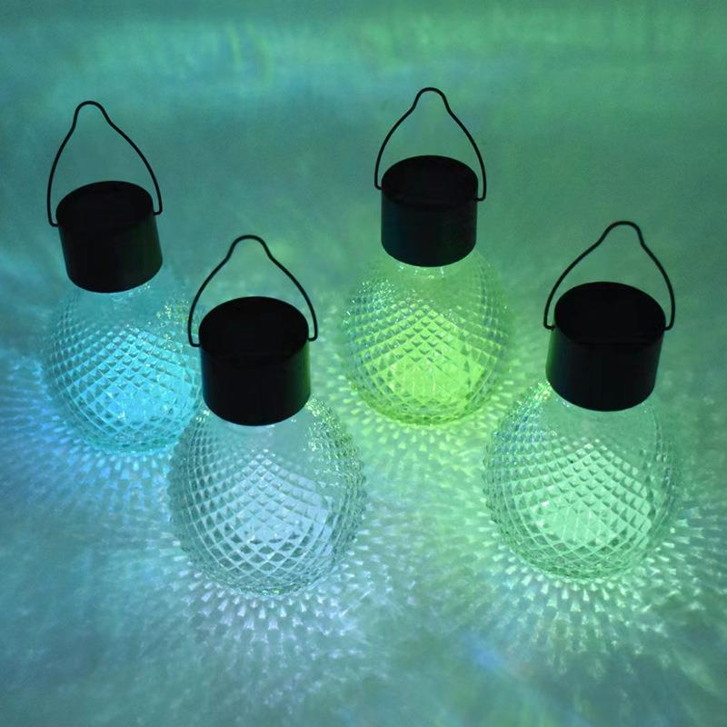 HJ-076玻璃挂灯户外防水院头阳台花庭园装饰灯创意氛围灯挂源厂家