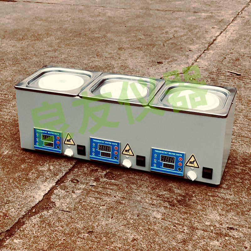 三温三孔数显恒温水浴锅 DK-8D双温双孔水浴锅 水箱单独控温直销,工业油品/胶粘/化学/实验室用品,水浴锅,淘宝优惠券,粉丝福利购,淘宝优惠卷