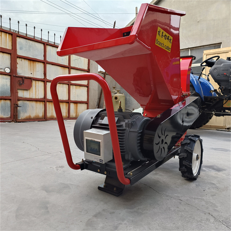 电动树枝粉碎机 环保型碎枝机 大功率柴油树杈子打碎机
