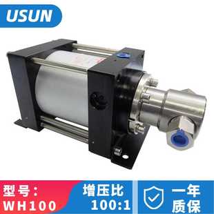 水锤增压泵测试台增压阀 气液增压泵气驱油增压泵100MPAWH156