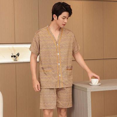 艾灸采刮痧专用棉扣服服全长中医开前后情侣耳服熏蒸按摩服理疗款