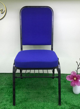 【HM-C73】 书架宴会椅 酒店餐厅堆叠餐椅 性价比高教堂椅