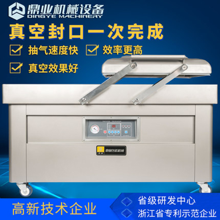 鼎业 DZ600-2SB双室真空包装机（二泵） 自动商用真空机 