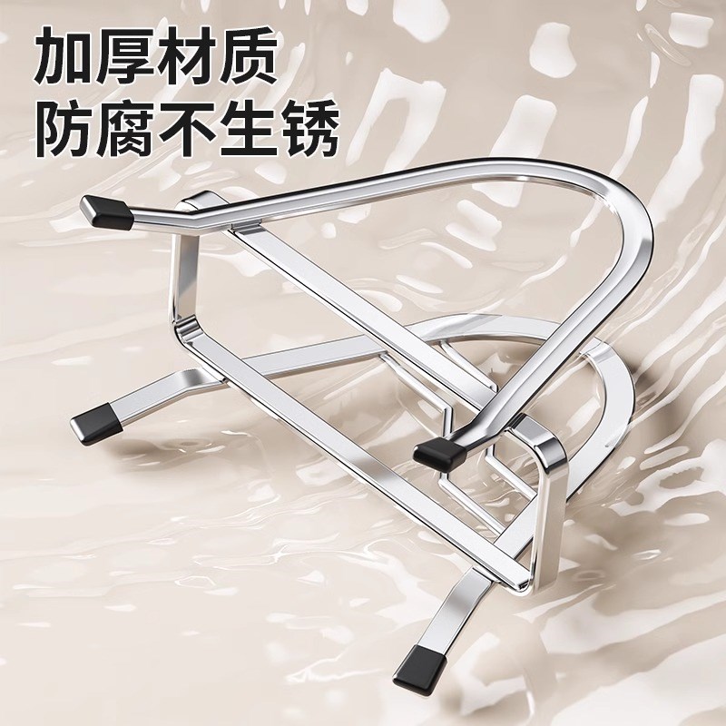 不锈钢厨房砧板置物架台面多功能锅盖架菜板沥水收纳架案板放置架