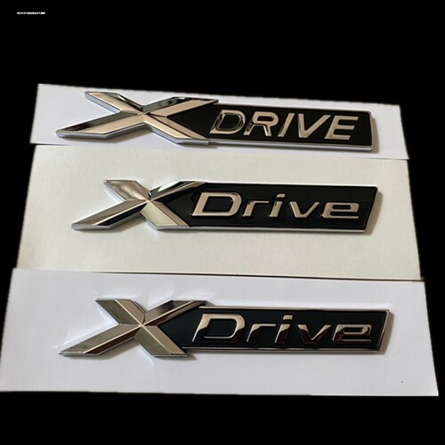 金属宝马改装标志POWER车贴3系5系X1 X3 M运动套装侧标四驱XDIRVE