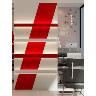 铝合金夜光层压板轻奢侈品架酒架壁挂创意书架简易金属隔断储物架