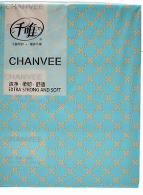 千唯抽纸洁净柔韧抽取式面巾纸家用商用纸巾5层80抽 190MM*188MM