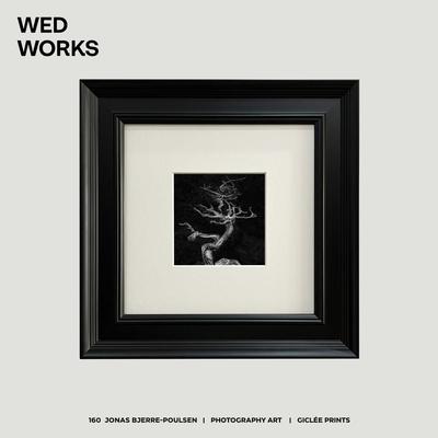 WED WORKS 小众极简单色艺术摄影组合背景墙咖啡厅书房挂画装饰画