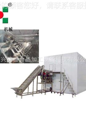 2T/H 果速冻设备 悬浮式冻结装置蔬荔枝冬枣流道态HXF化隧速冻机