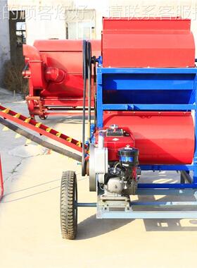 40型用外干QUD湿两用花生摘果机全喂入中小0型全自动花生摘果机家