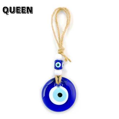 6cm蓝眼睛玻璃挂件幸运墙挂