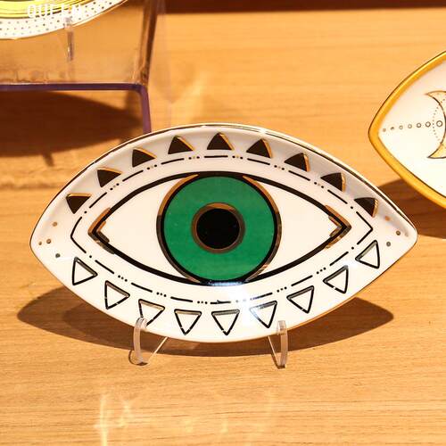 土耳其风蓝眼睛装饰托盘EvilEye
