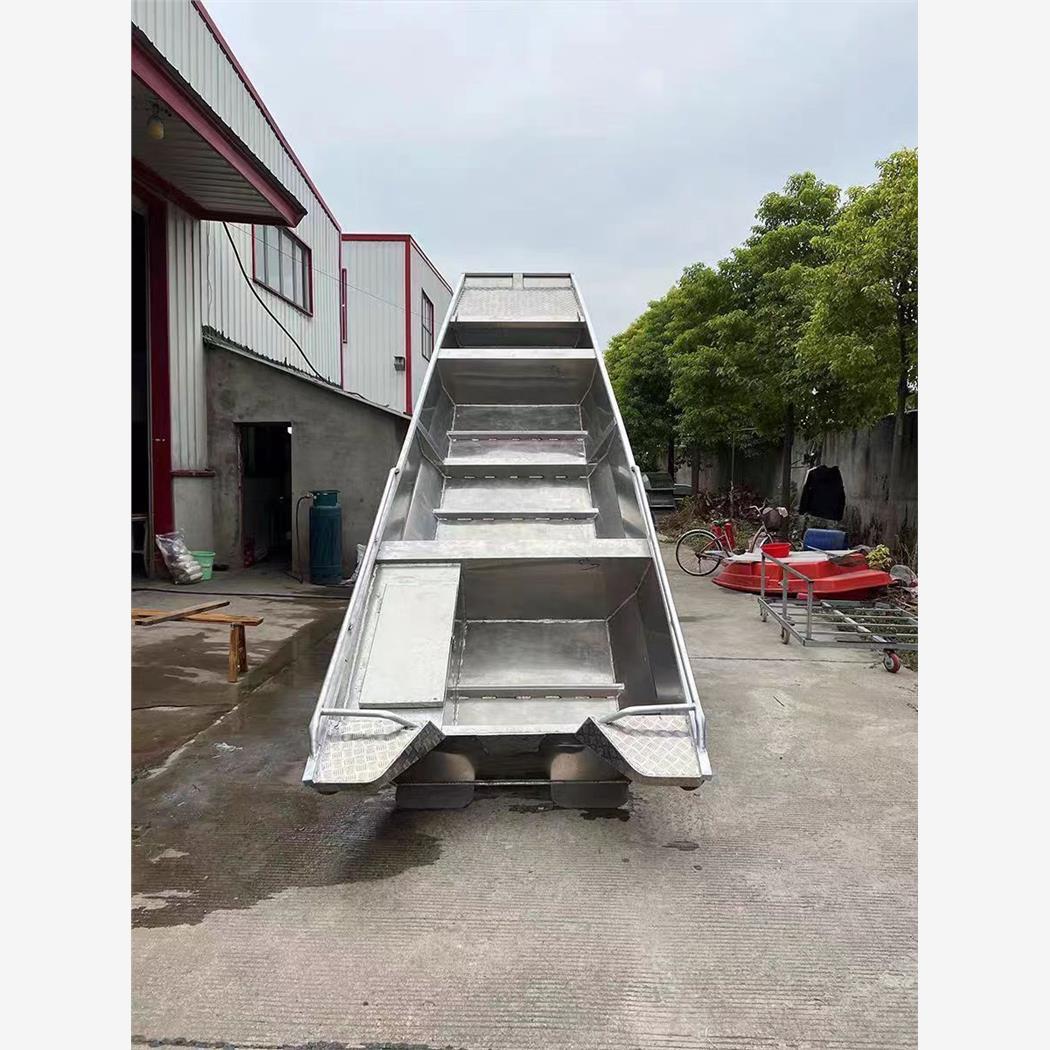 铝合金渔船大型快艇铁船捕鱼船打捞加厚养殖钓鱼下网河道快艇清污