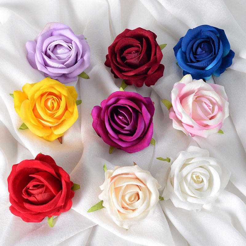 仿真小绒布玫瑰花头朵婚庆婚礼婚车场景酒店布置花墙拱门绢花,家居饰品,仿真花/假花,淘宝优惠券,粉丝福利购,淘宝优惠卷