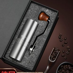 Olodo咖啡豆研磨机家用不锈钢研磨器手工磨粉器动手摇磨豆机家用