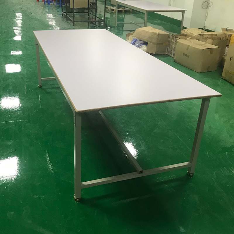车间工作台操作台白板白面桌子工厂打包装台平板桌子裁床台裁剪台