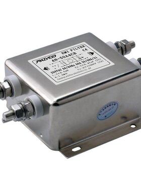Emi滤波器50A单相交流电源滤波器An-50A4Cb 50A250V Anyhou滤波器