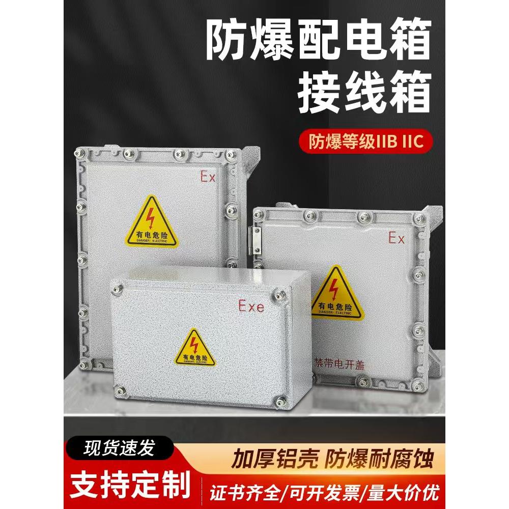 防爆配电箱接线箱300*400仪表箱电源模块控制箱隔爆型防爆箱空箱